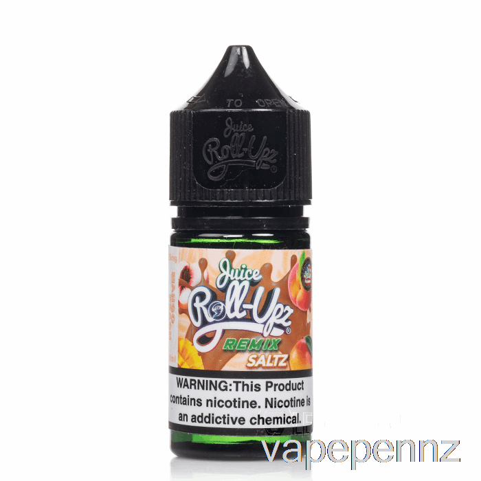 Mango Peach - Juice Roll Upz Remix Salts - 30mL 50mg VAPE NZ